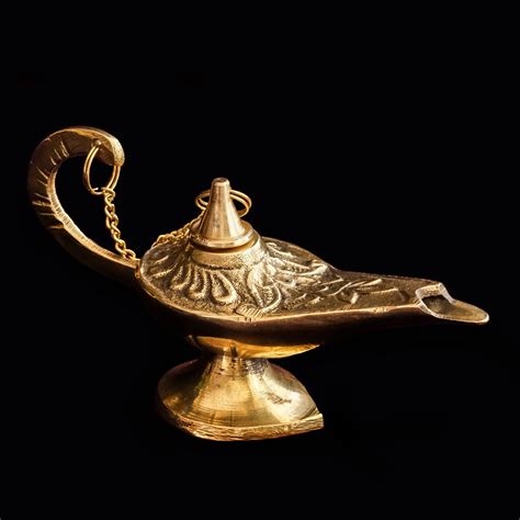 aladdin lamp brass